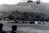 Einweihung des neuen Sportplatzes 1953